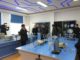 黄骅市委书记朱春燕等领导参观北京交通